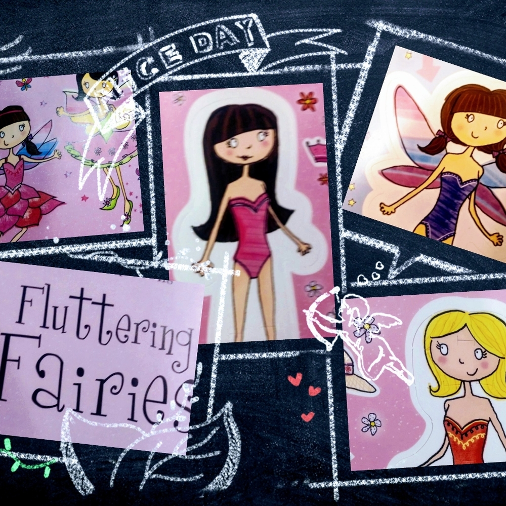 My Giant dress-up doll book